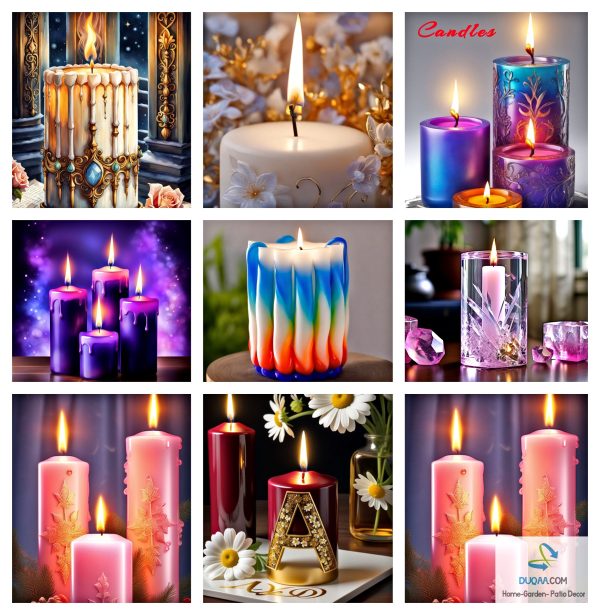 Light Up Your Home With The Beauty Of #Duqaa's Decorative Candles! ✨ #Handcraftedluxury #Elegantdecor