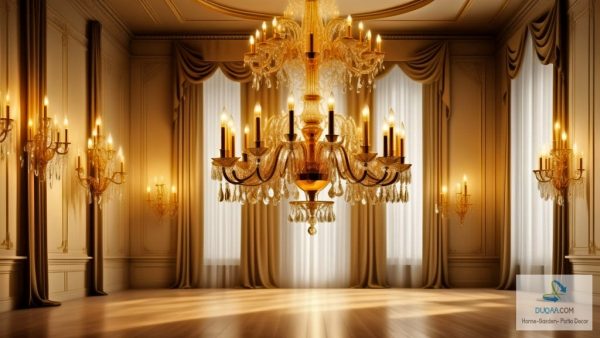 Make A Bold Style Statement With Our Maroon Crystal Chandelier ❤️💫 Shop Now For Premium Craftsmanship By #Duqaa #Manufacturer