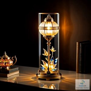 Illuminate your home with the elegance and charm of Duqaa Decorative Lamps. These exquisite lighting pieces are crafted with fine materials such as brass, glass, and crystal, offering a blend of luxury and style for every space. #DuqaaLamps #LuxuryHomeDecor #SculpturalLighting #ElegantDesigns Duqaa – Duqaa.com is a distinguished manufacturer and exporter of ornamental handicrafts, offering high-quality, luxurious decorative lamps from our manufacturing facilities across India. Our office is based in Mumbai, India. Duqaa specializes in premium lighting solutions crafted with precision and care, tailored to your home’s unique needs.