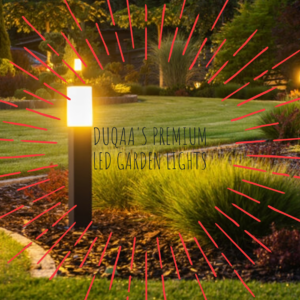 Duqaa’s Premium LED Garden Solar Lights 🌞 provide efficient, eco-friendly lighting for your outdoor spaces. Perfect for gardens, pathways, and patios, these lights harness the power of the sun to illuminate your surroundings while saving energy. #SolarLights #GardenLighting #DuqaaIndia #EcoFriendlyOutdoorLighting