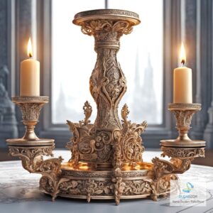 Votive Holder Duqaa – A beautifully crafted candle holder made from glass, metal, or ceramic, ideal for creating a serene and elegant ambiance with candles or tea lights. Proudly made by Duqaa.com, the biggest manufacturer and exporter of high-quality home décor.